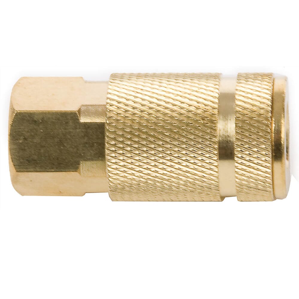 Aro Style Coupler, 1/4 in x 1/4 in FNPT