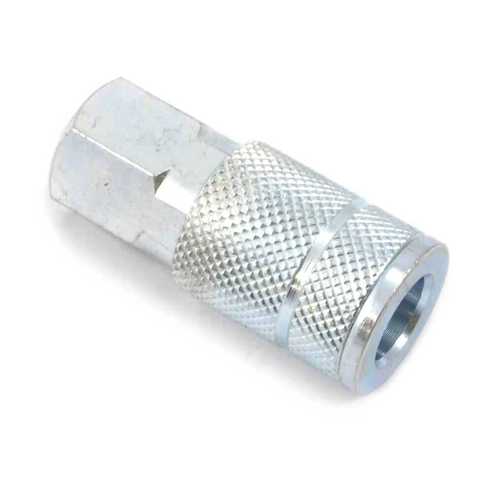 Tru-Flate Style Coupler, 3/8 in x 3/8 in FNPT