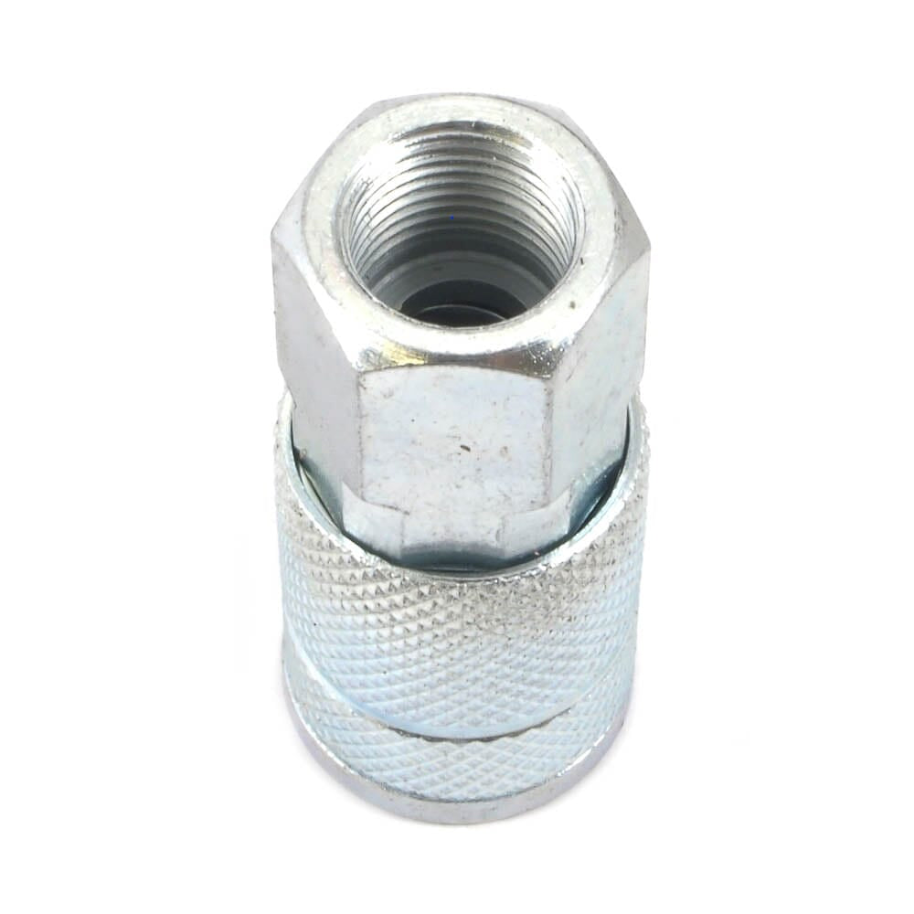 Tru-Flate Style Coupler, 3/8 in x 3/8 in FNPT