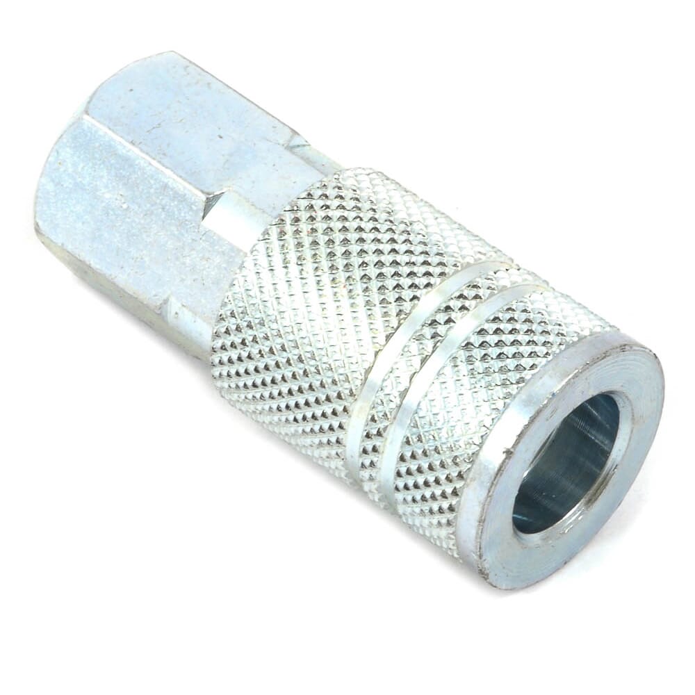 Industrial/Milton Style Coupler, 3/8 in x 3/8 in FNPT