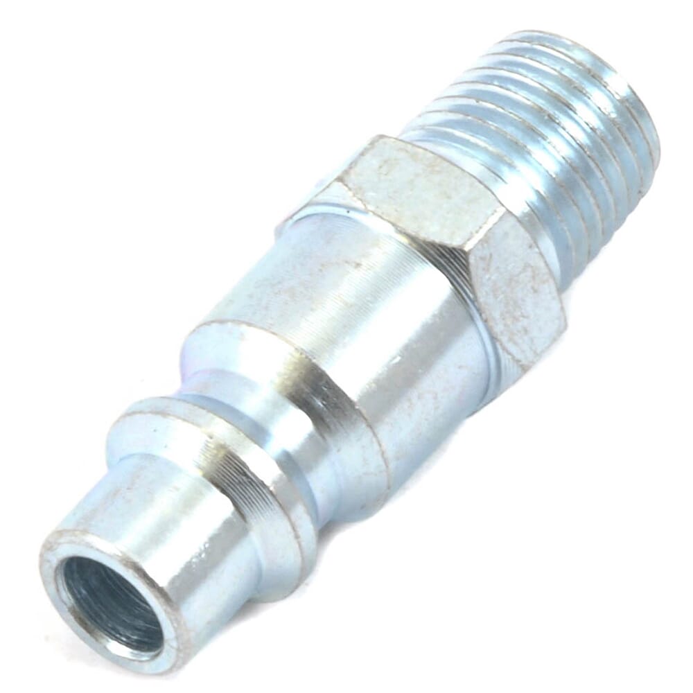 Industrial/Milton Style Plug, 3/8 in x 1/4 in MNPT
