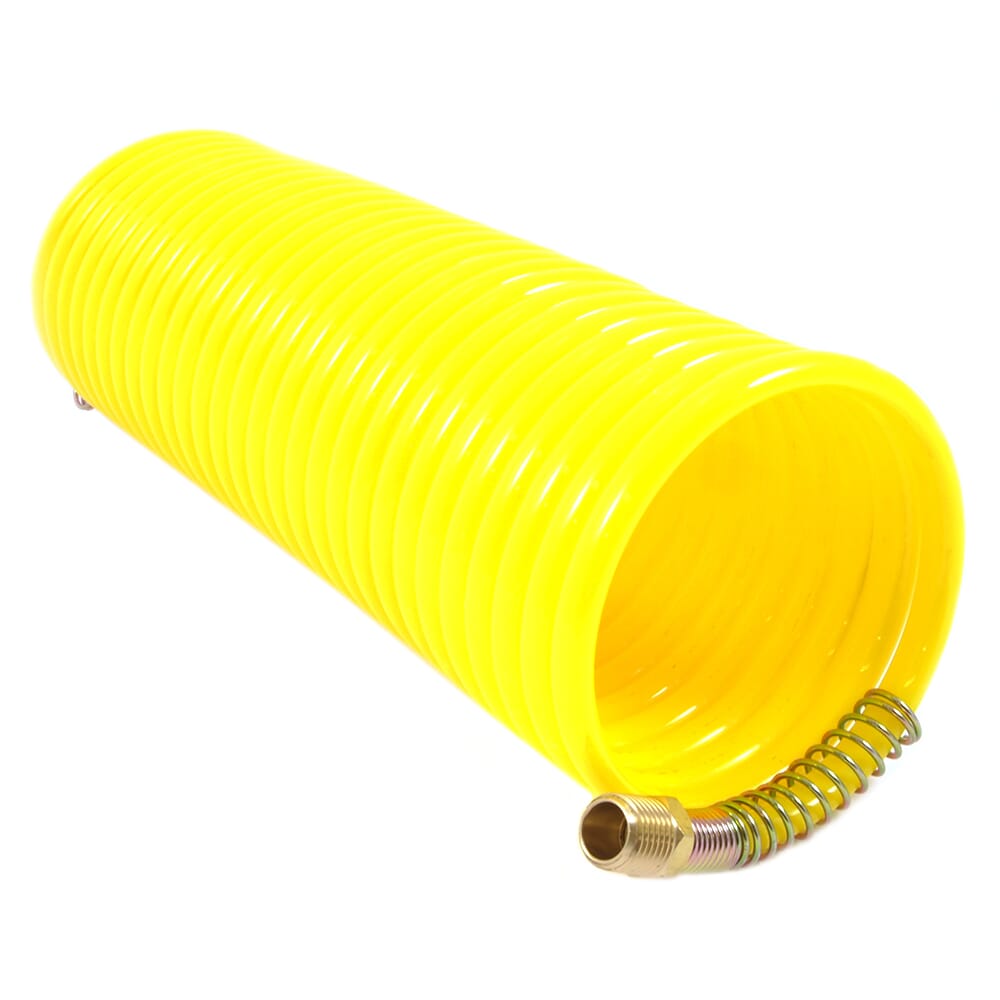 Recoil Air Hose, Yellow, 1/4 in x 25ft