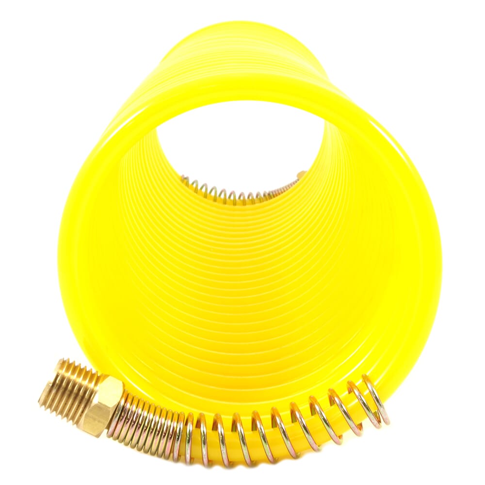Recoil Air Hose, Yellow, 1/4 in x 25ft
