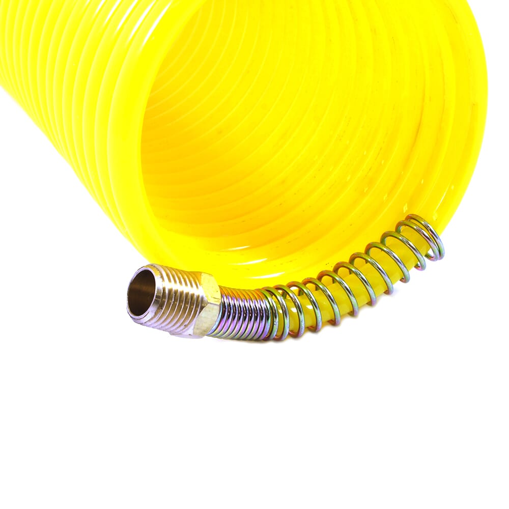 Recoil Air Hose, Yellow, 1/4 in x 25ft