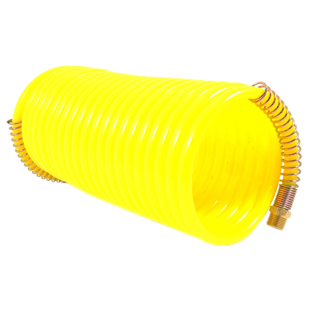 Recoil Air Hose, Yellow, 3/8 in x 25ft