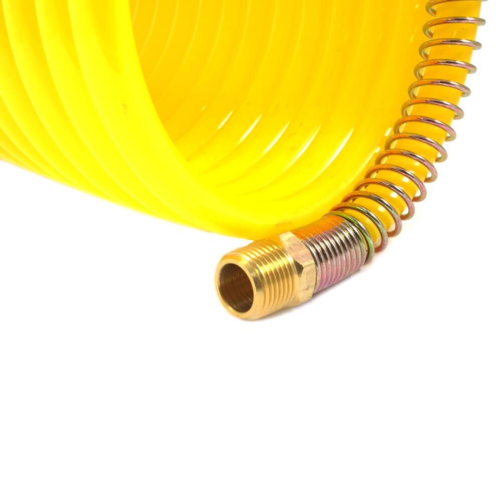 Recoil Air Hose, Yellow, 3/8 in x 25ft