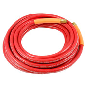 Air Hose, Red Rubber, 1/4 in x 25ft