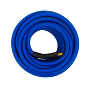 3/8 in x 50ft Hybrid (Blue) Air Hose with 1/4 in MNPT Fittings