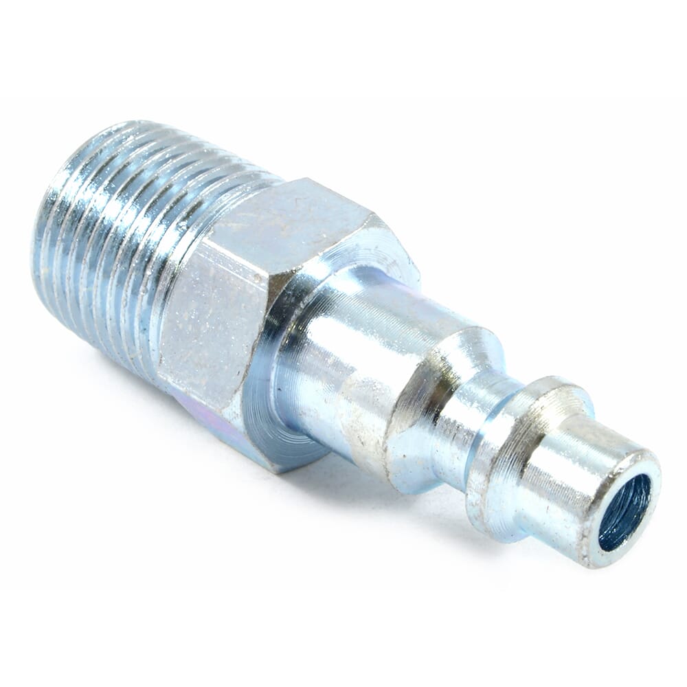 Ind/Milton Style Plug, 1/4 in x 3/8 in MNPT