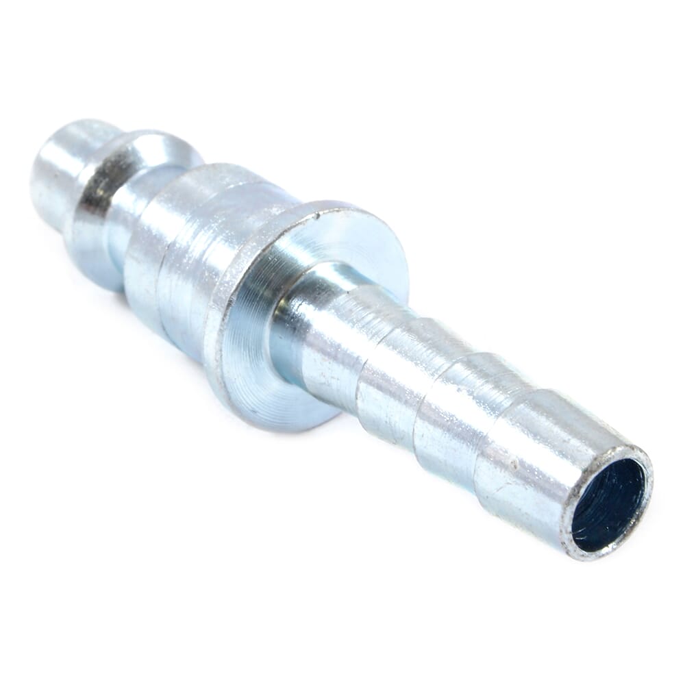Ind/Milton Style Plug, 1/4 in x 1/4 in Hose Barb