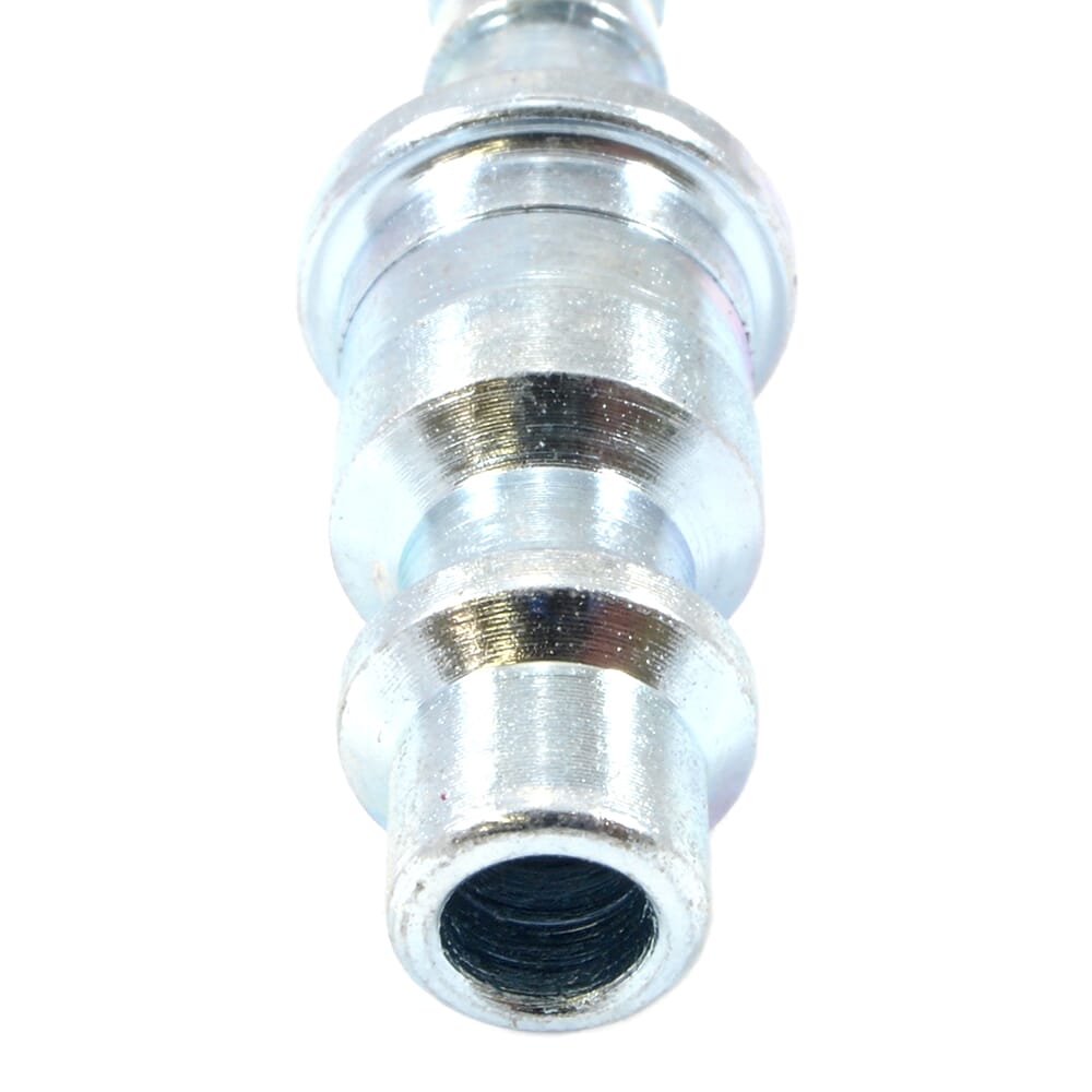 Ind/Milton Style Plug, 1/4 in x 1/4 in Hose Barb