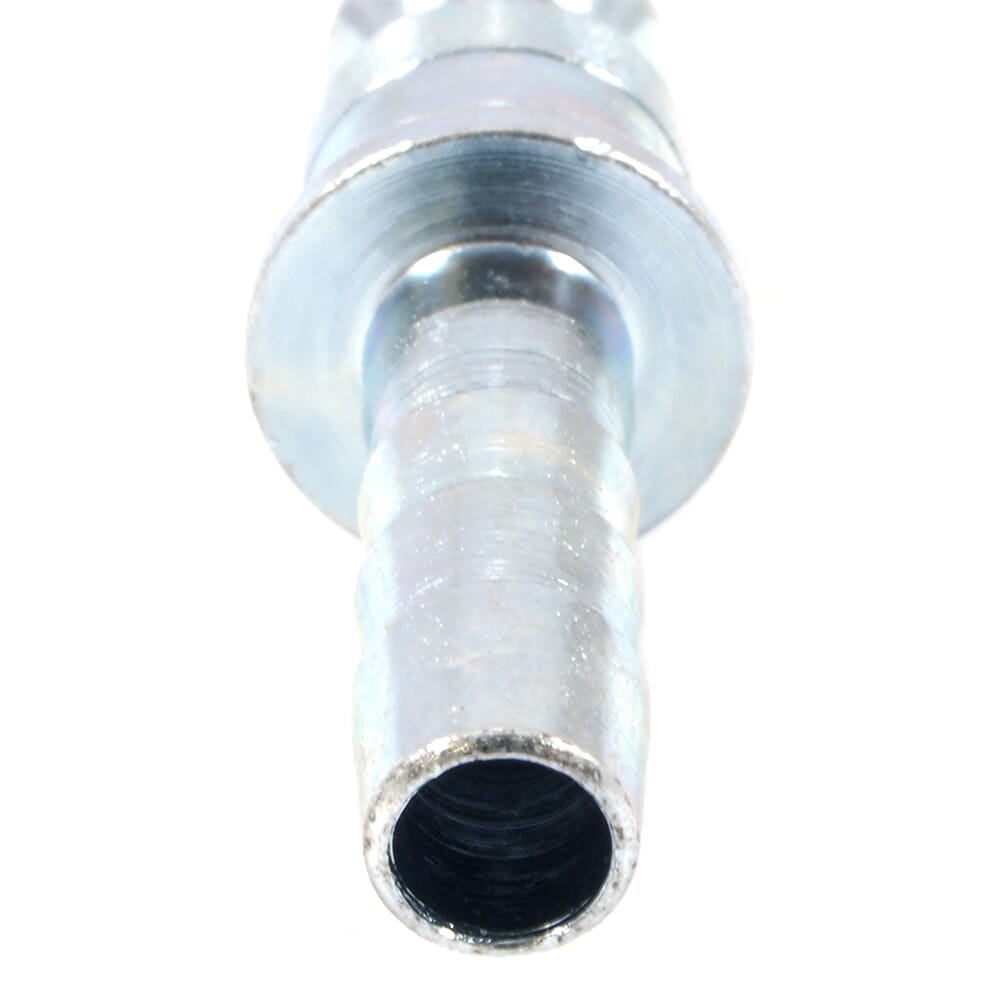 Ind/Milton Style Plug, 1/4 in x 1/4 in Hose Barb