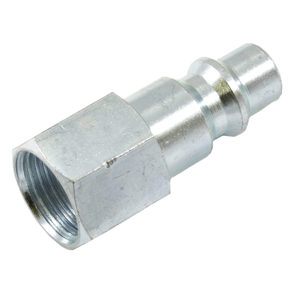 Ind/Milton Style Plug, 3/8 in x 3/8 in FNPT