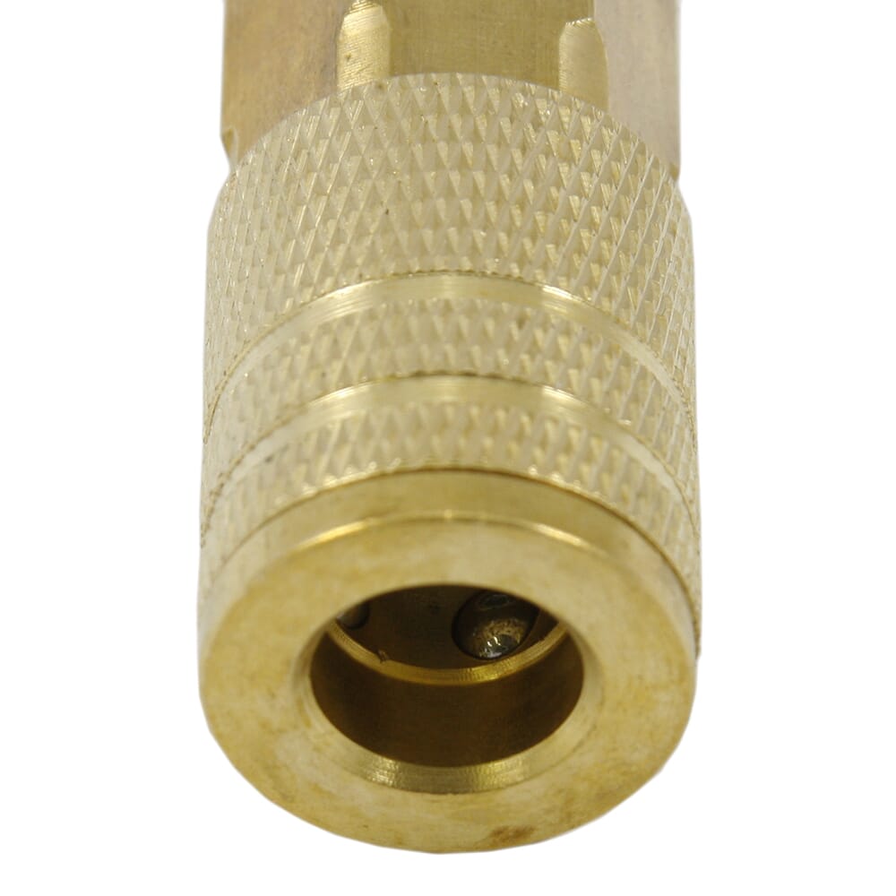 Ind/Milton Style Coupler, 1/4 in x 3/8 in FNPT