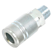 Ind/Milton Style Coupler, 3/8 in x 3/8 in MNPT