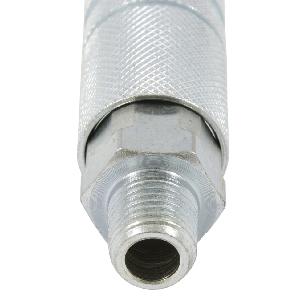 Lincoln Style Coupler, 1/4 in x 1/4 in MNPT