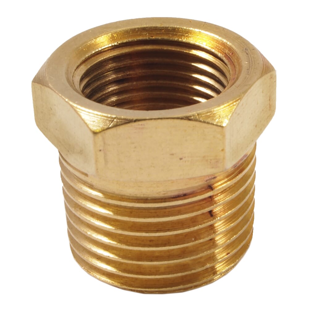 Bushing, 3/8 in FNPT x 1/2 in MNPT