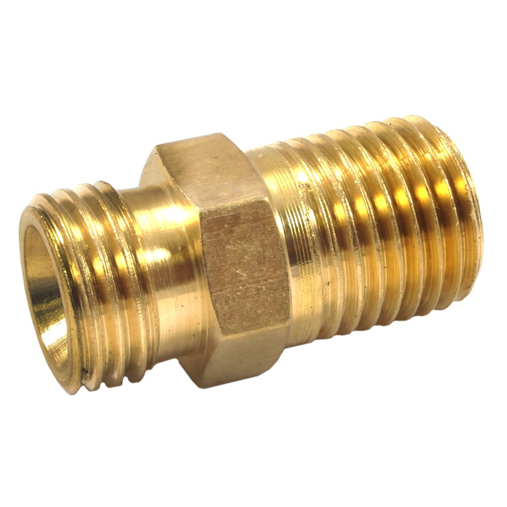 Ball End Adapter, 1/4 in MNPT x 1/4 in MNPS