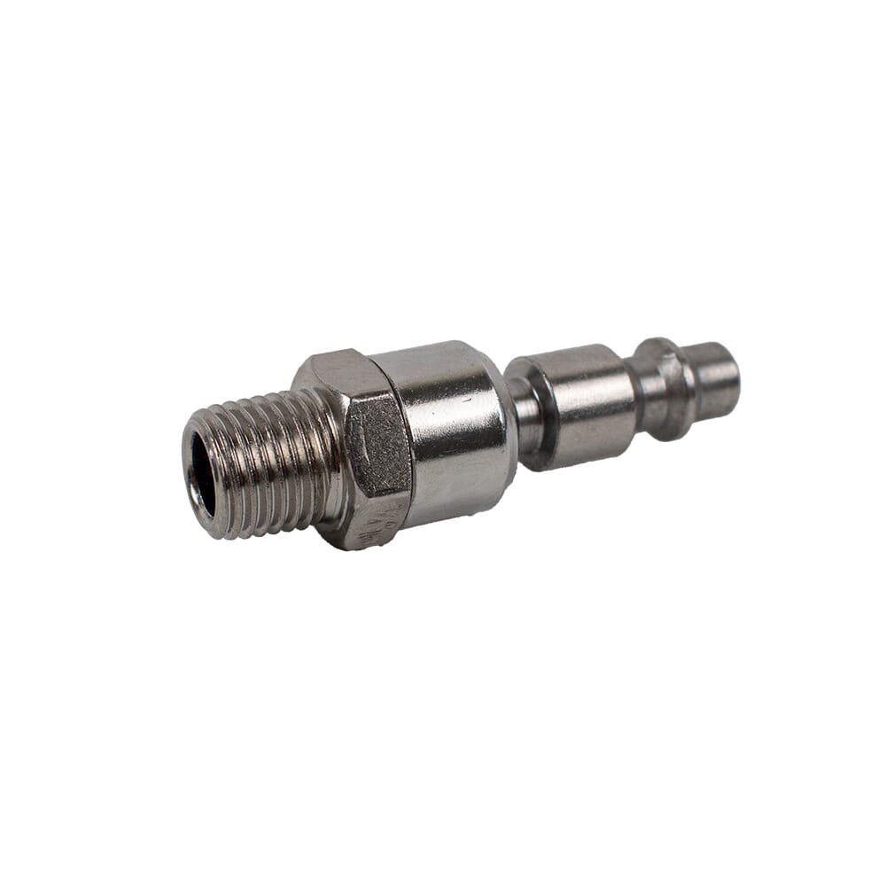 1/4 in I/M® Compatible 360 Degree Swivel QC Plug with 1/4 in MNPT Connection