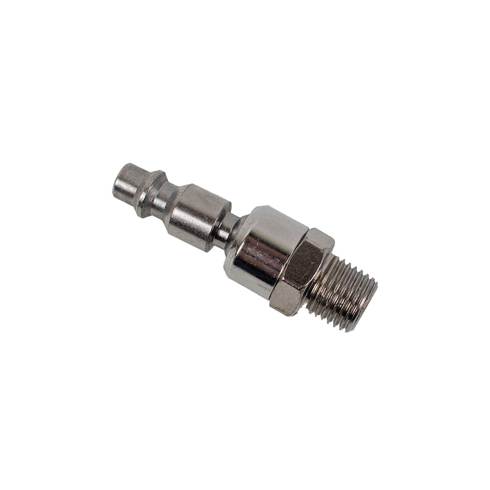 1/4 in I/M® Compatible 360 Degree Swivel QC Plug with 1/4 in MNPT Connection
