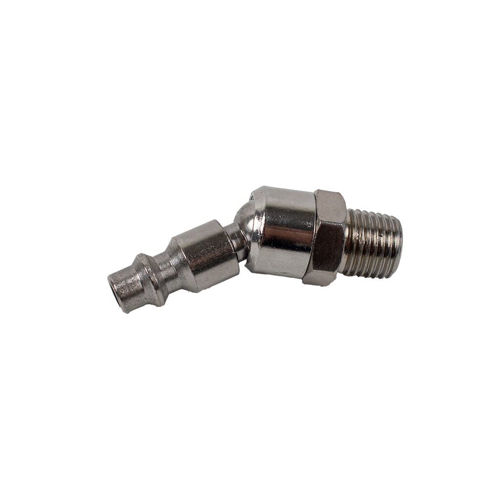 1/4 in I/M® Compatible 360 Degree Swivel QC Plug with 1/4 in MNPT Connection