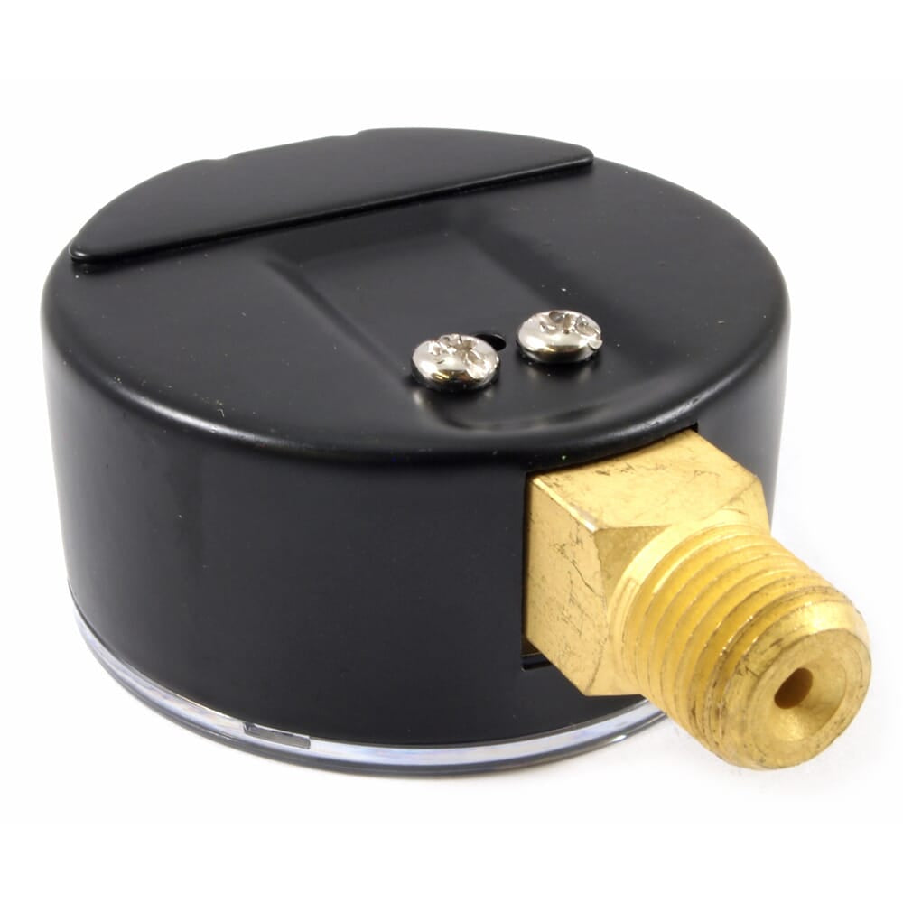 Pressure Gauge, 2-1/4 in with 1/4 in NPT