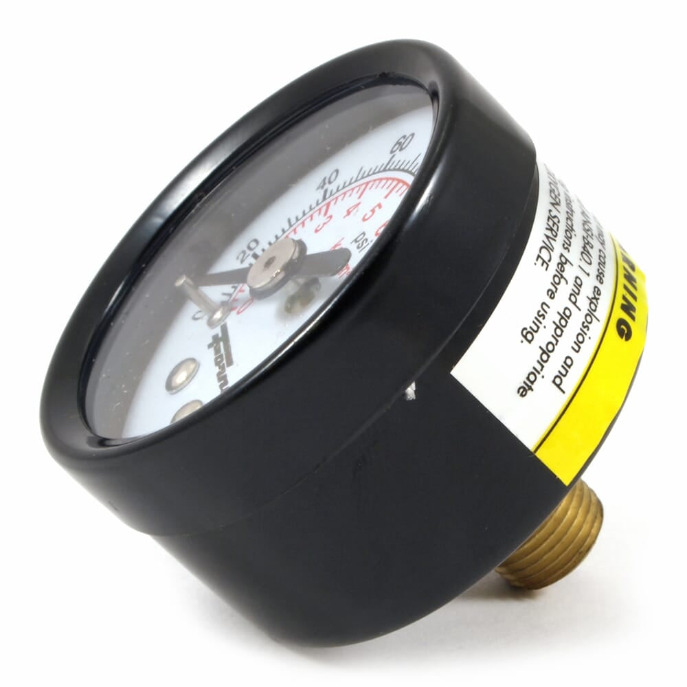 Pressure Gauge, 1-1/2 in with 1/8 in NPT