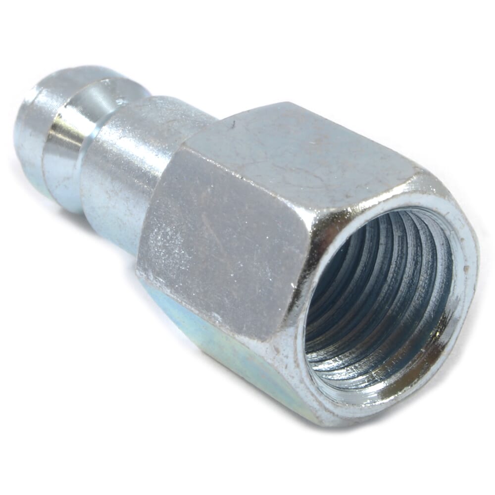 Tru-Flate Style Plug, 1/4 in x 1/4 in FNPT, 2-Pack