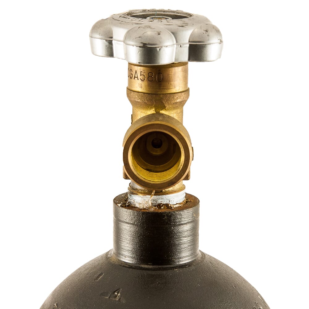 Argon/Co2 Cylinder, 20 Cubic Ft, Empty