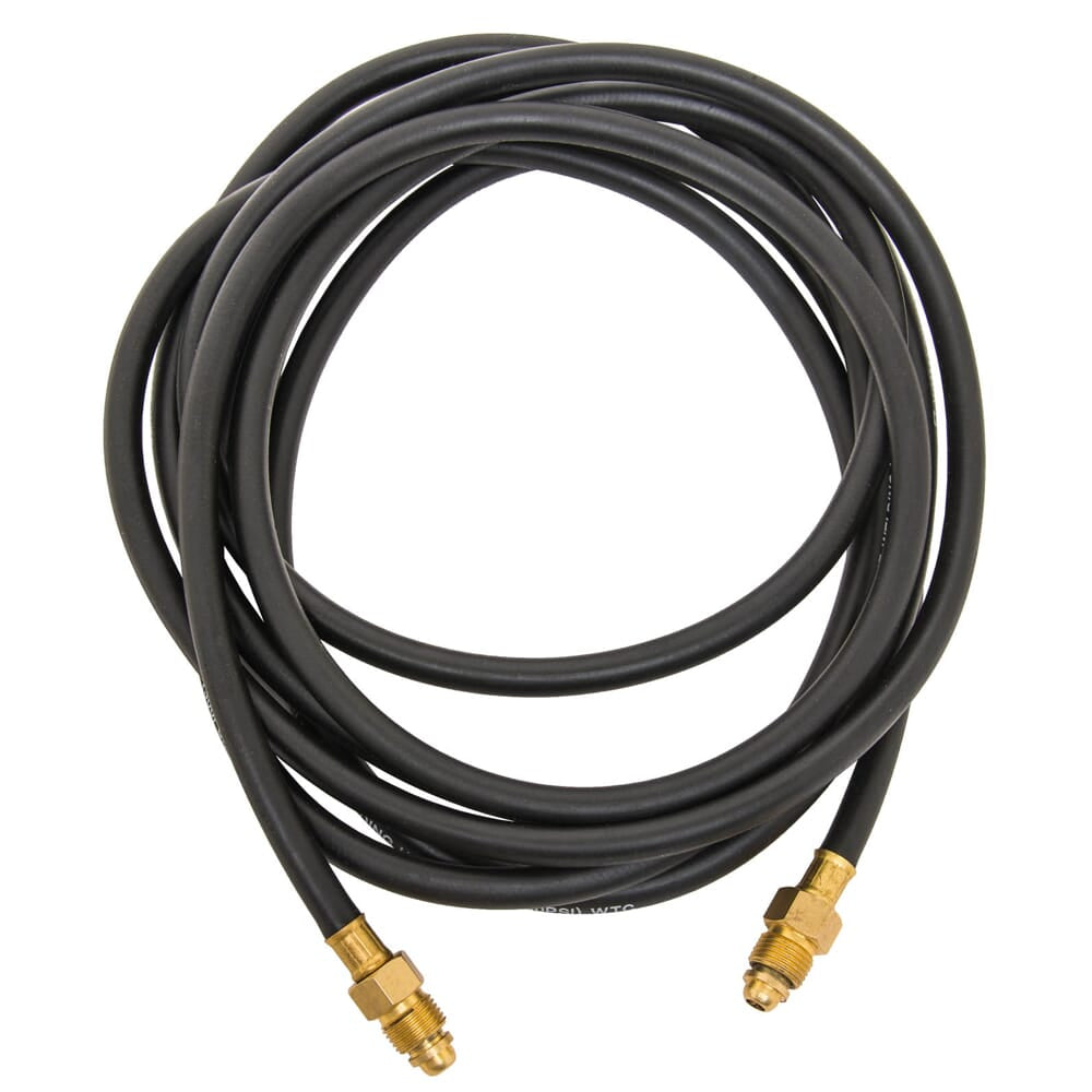 Gas Hose, 15ft x 5/8 in, Male-to-Male Connection