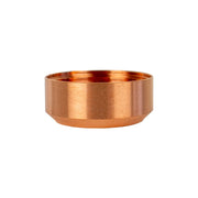 Forney Ignite Plasma Deflector Unshielded copper low-profile cup with smooth cylindrical body and flat base
