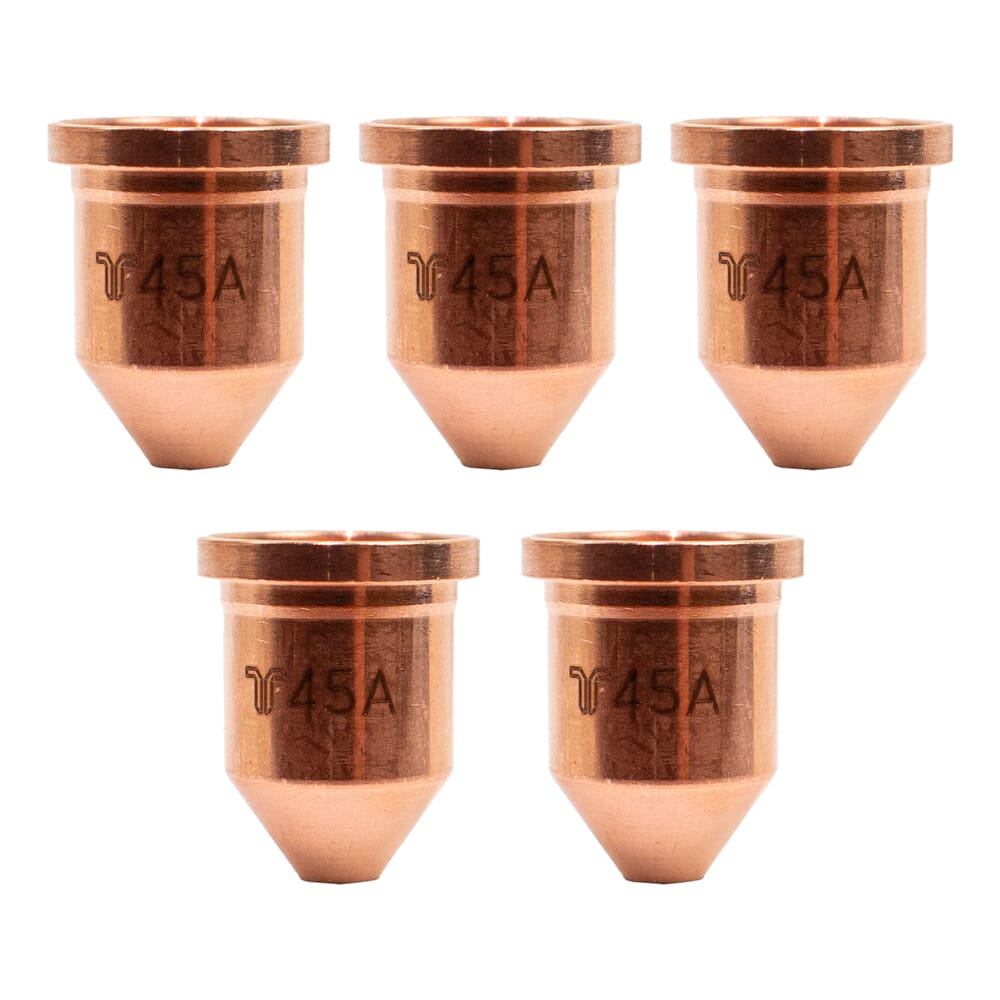 Plasma Nozzle (5-Pack), 45A, for Forney®  Ignite