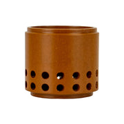 Forney Ignite Plasma Swirl Ring 105A tan ceramic cylindrical ring with two rows of circular gas-flow holes
