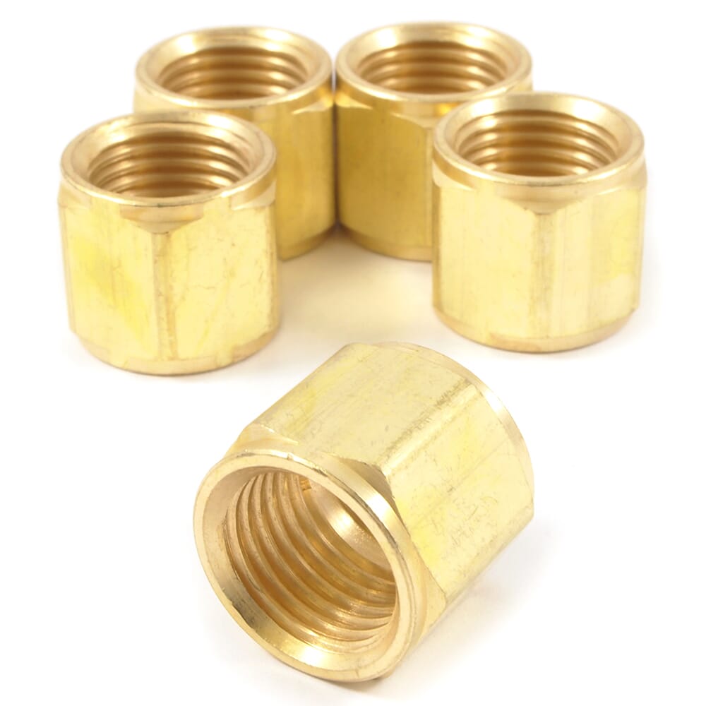 Oxygen Hose Nut, RH, 9/16 in-18  inB in Size, 5-Pack