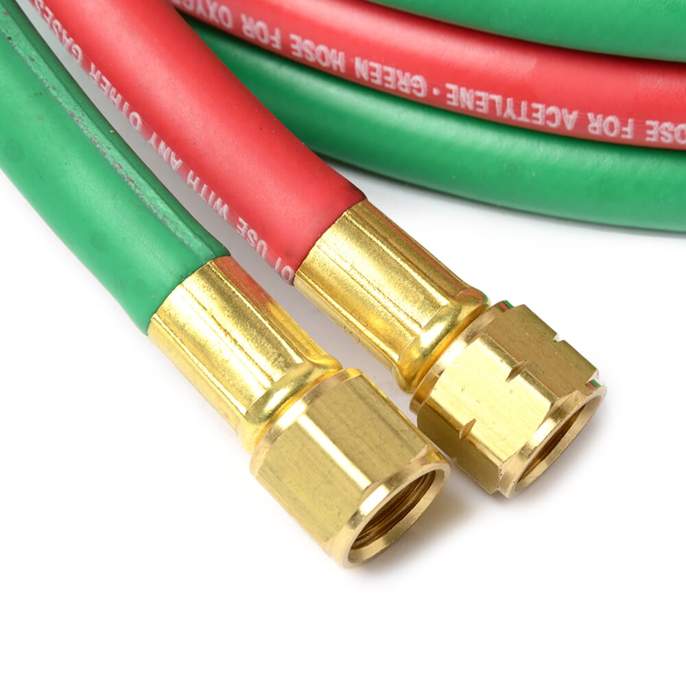 R-Grade Oxy-Acetylene Hose, 1/4 in x 25ft