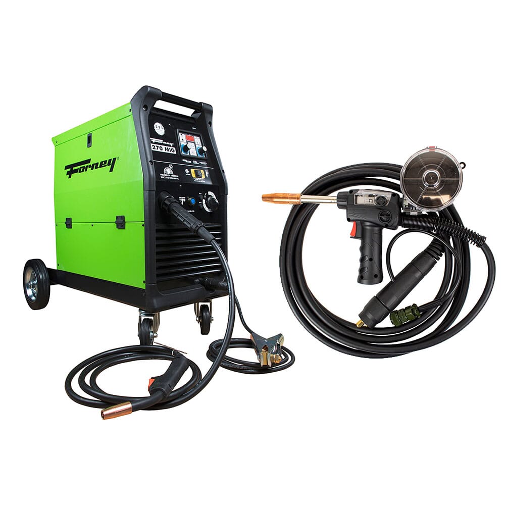 Forney® 270 MIG/Flux Core Welder with 250 AMP Spool Gun Package