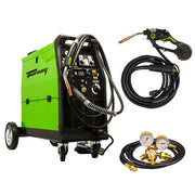 Forney® 242 Dual MIG Welder, Spool Pro Hornet™ SG250 Spool Gun, and Argon/CO2 Regulator with 10 ft Hose Package
