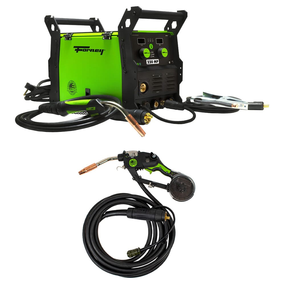 Forney® 220 MP Welder with Spool Pro Hornet™ SG250 Spool Gun Package