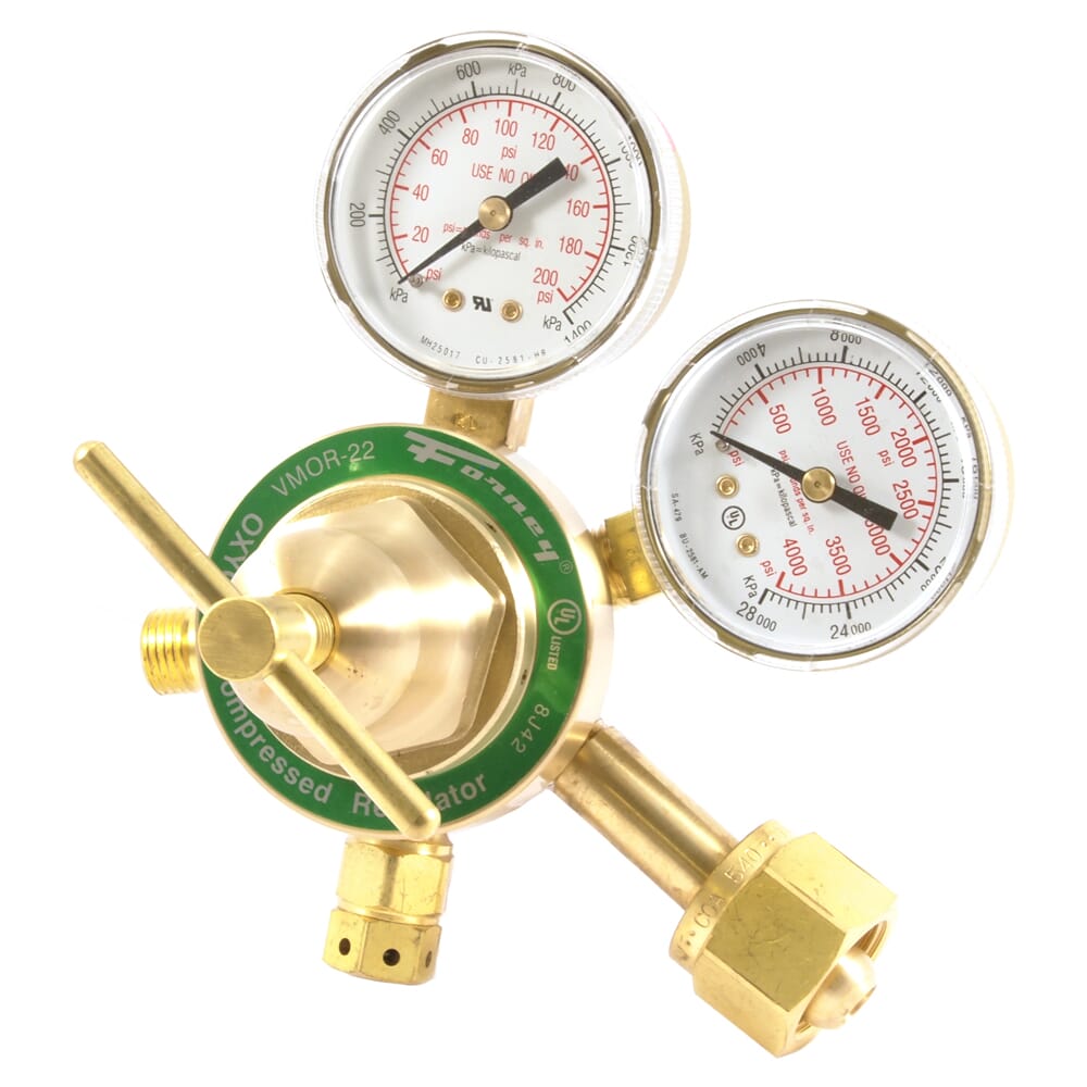 250 Series Oxygen Regulator, 2 in Side Mount