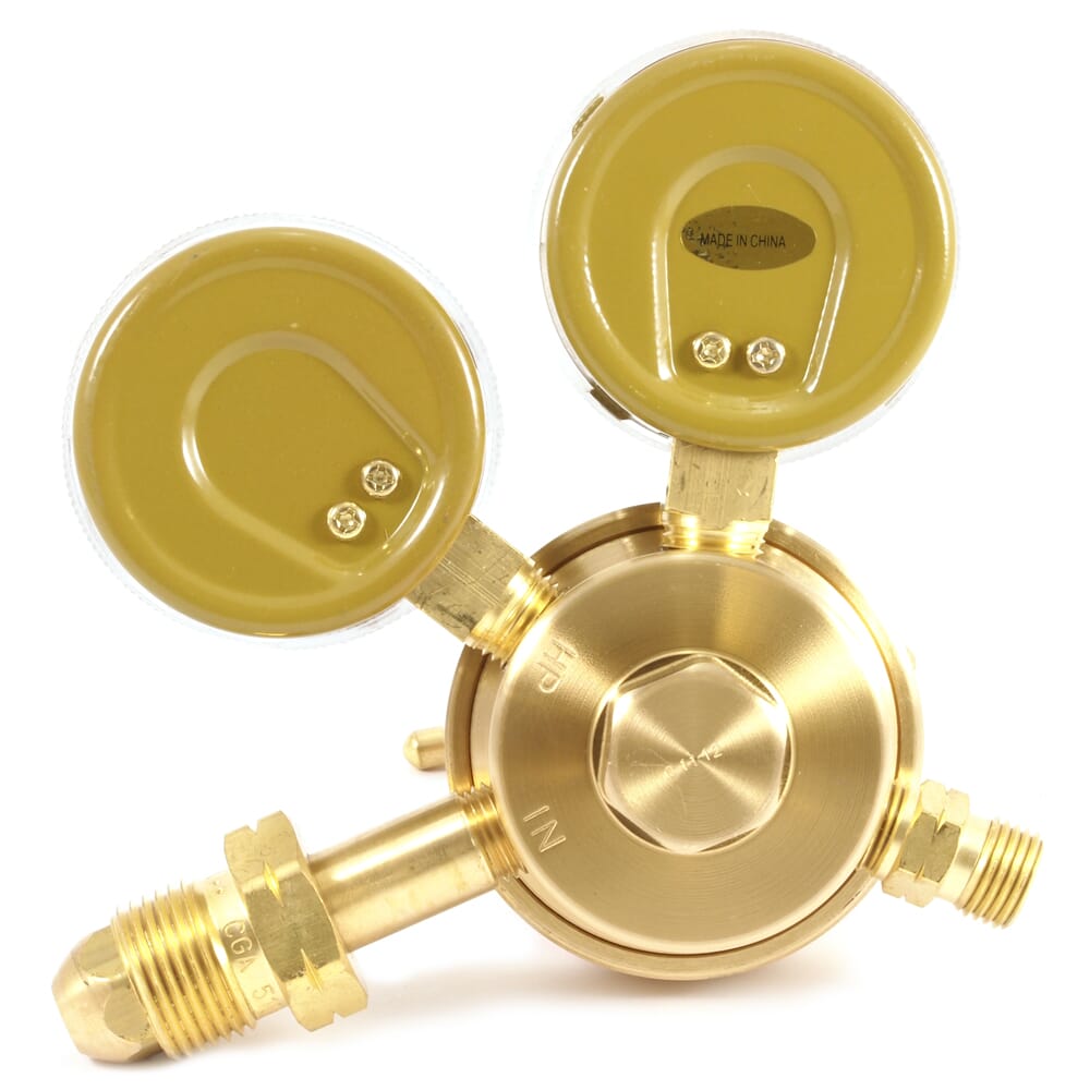 250 Series Acetylene Regulator, 2 in Side Mount