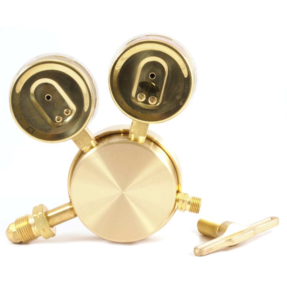 450 Series Acetylene Regulator, 2-1/2 in Side Mount