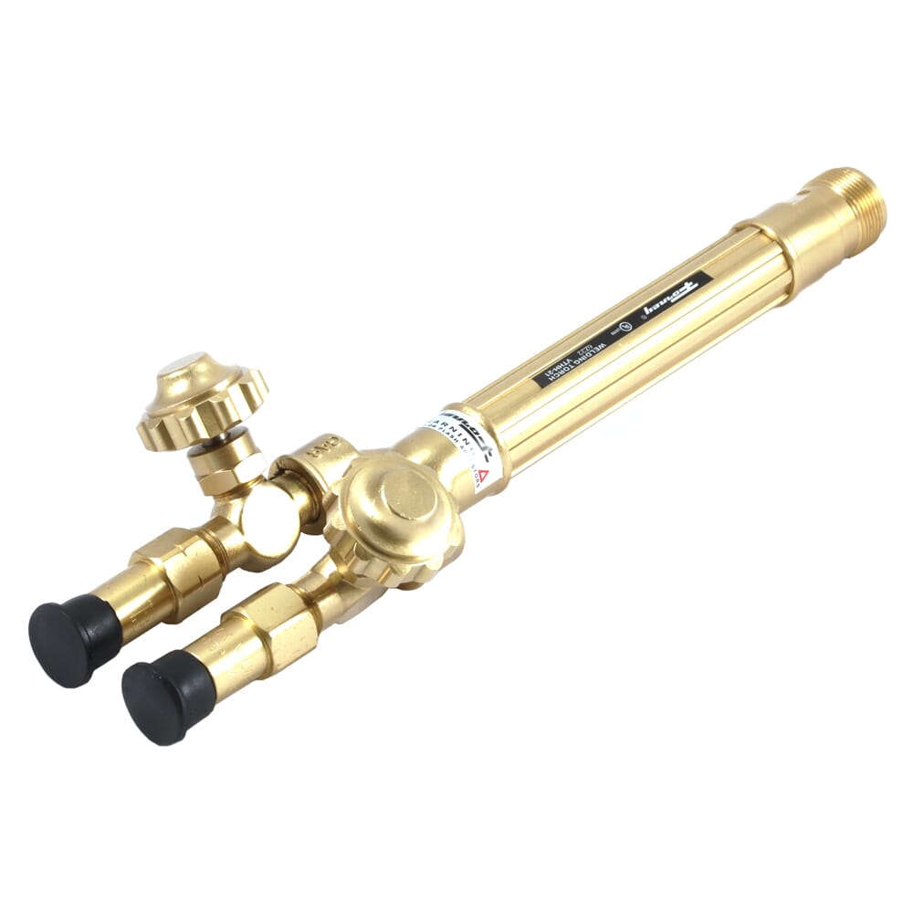 Torch Handle with Check Valves, Heavy-Duty