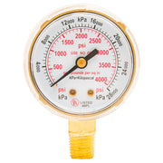 Regulator Gauge, 2 in, 0-4000 PSI