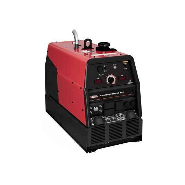 Lincoln Electric Ranger 305 G EFI red Kohler engine-driven welder with digital LED panel and Ranger 305 G EFI label