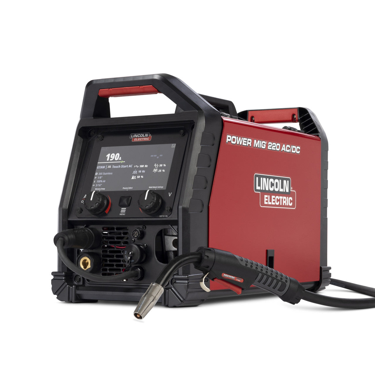 Lincoln Power MIG 220 AC/DC Multi-Process Welder - K5379-1