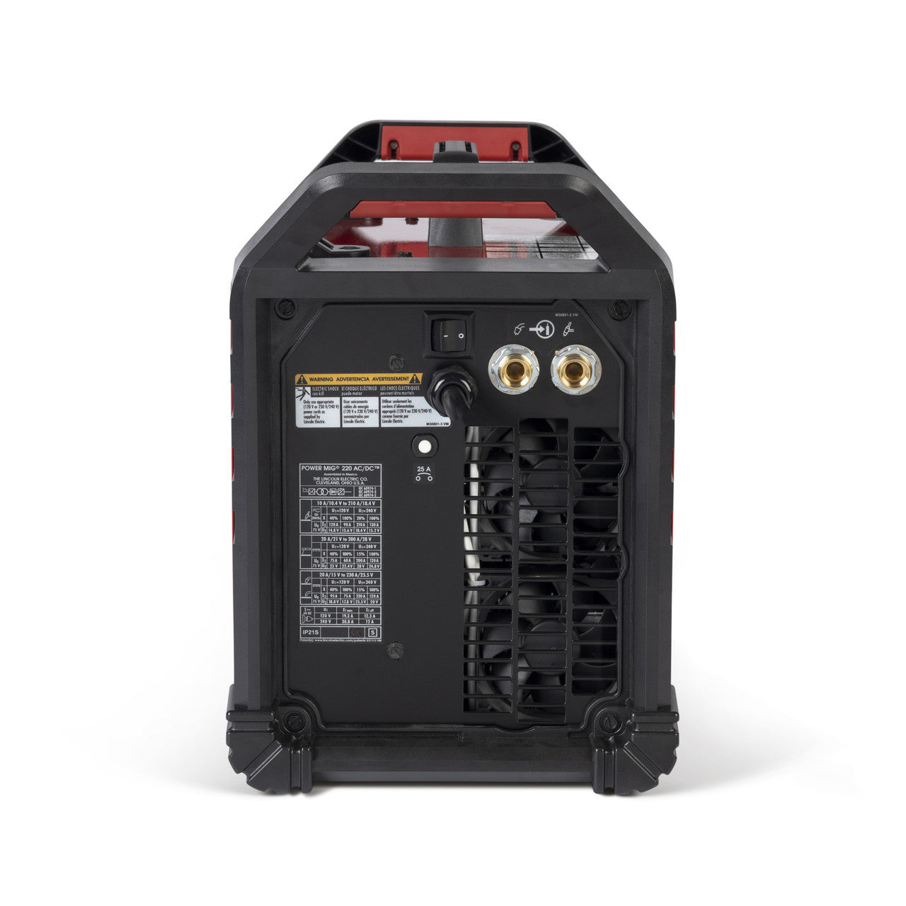 Lincoln Power MIG 220 AC/DC Multi-Process Welder - K5379-1