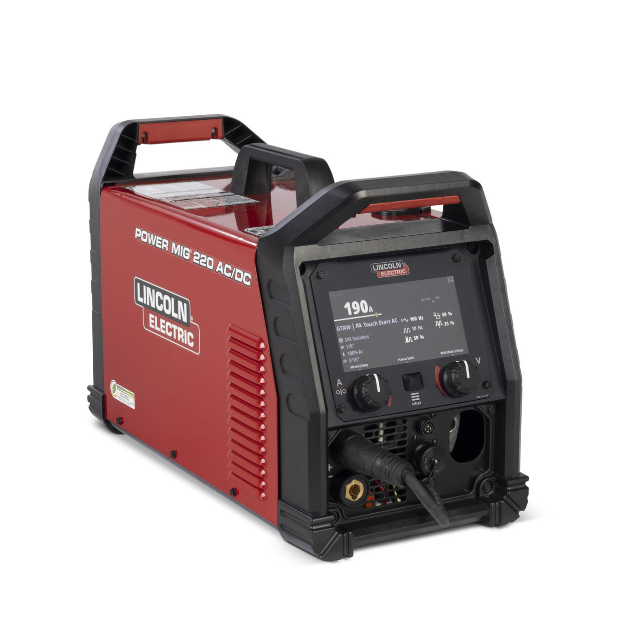 Lincoln Power MIG 220 AC/DC Multi-Process Welder - K5379-1