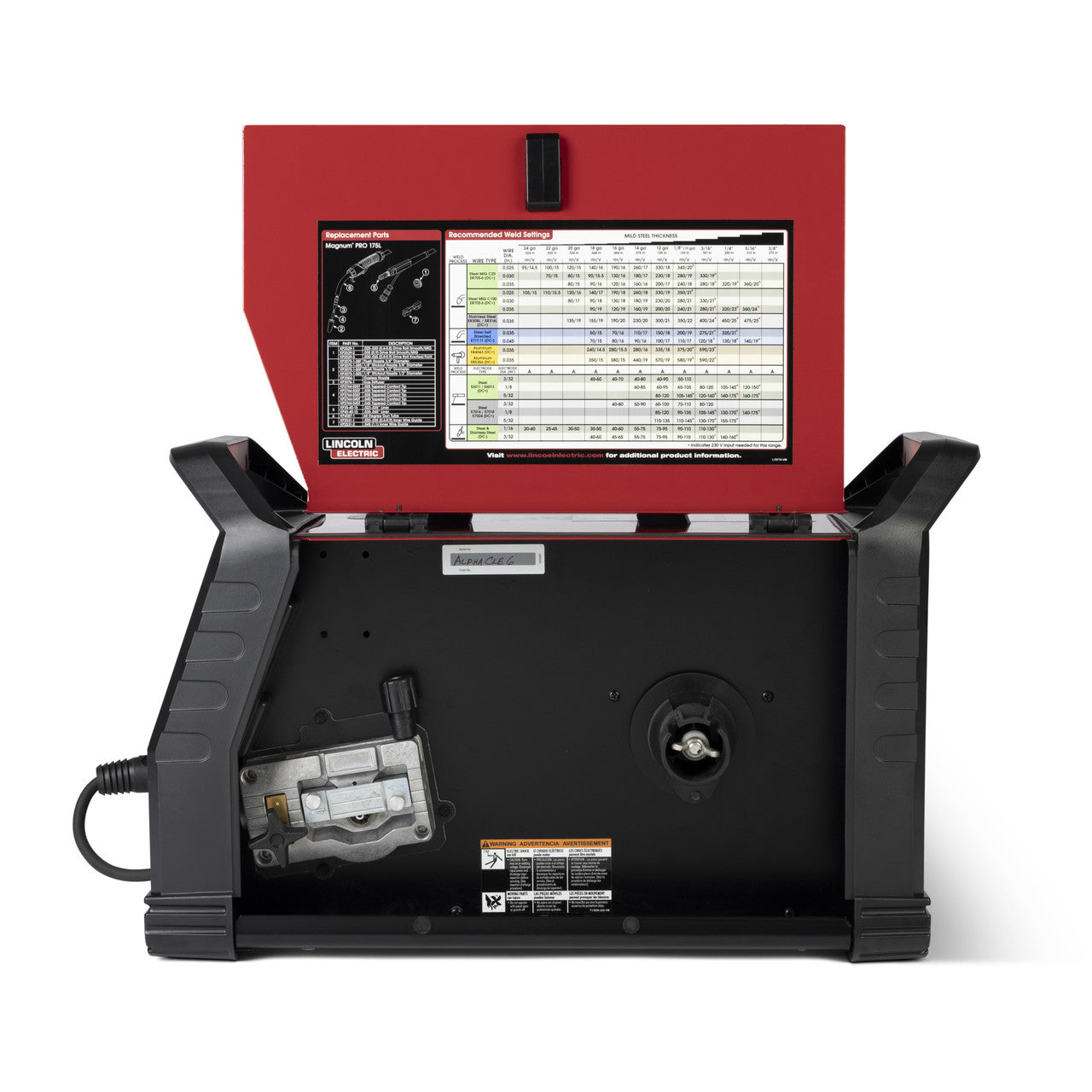 Lincoln Power MIG 220 AC/DC Multi-Process Welder - K5379-1