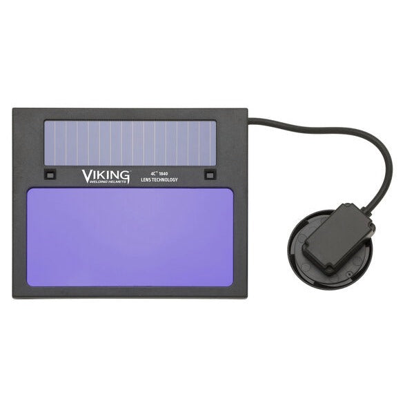 Lincoln Electric Viking 1840 Series ADF cartridge kit with solar cell, purple auto-darkening lens and external cable