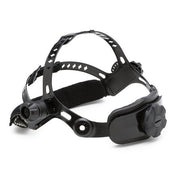 Lincoln Electric Viking pivot headgear replacement kit, black adjustable ratchet harness with knob for welding helmets